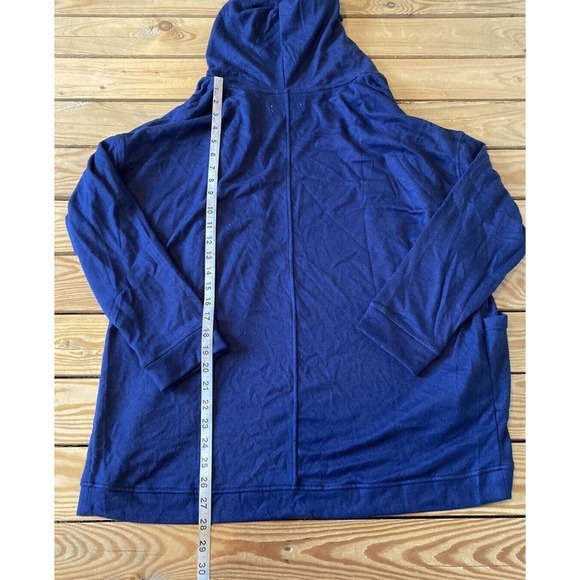 NEW Koolaburra By UGG Brushed Comfy Knit Cardigan Wrap Size Medium Women’s Navy - Picture 6 of 9